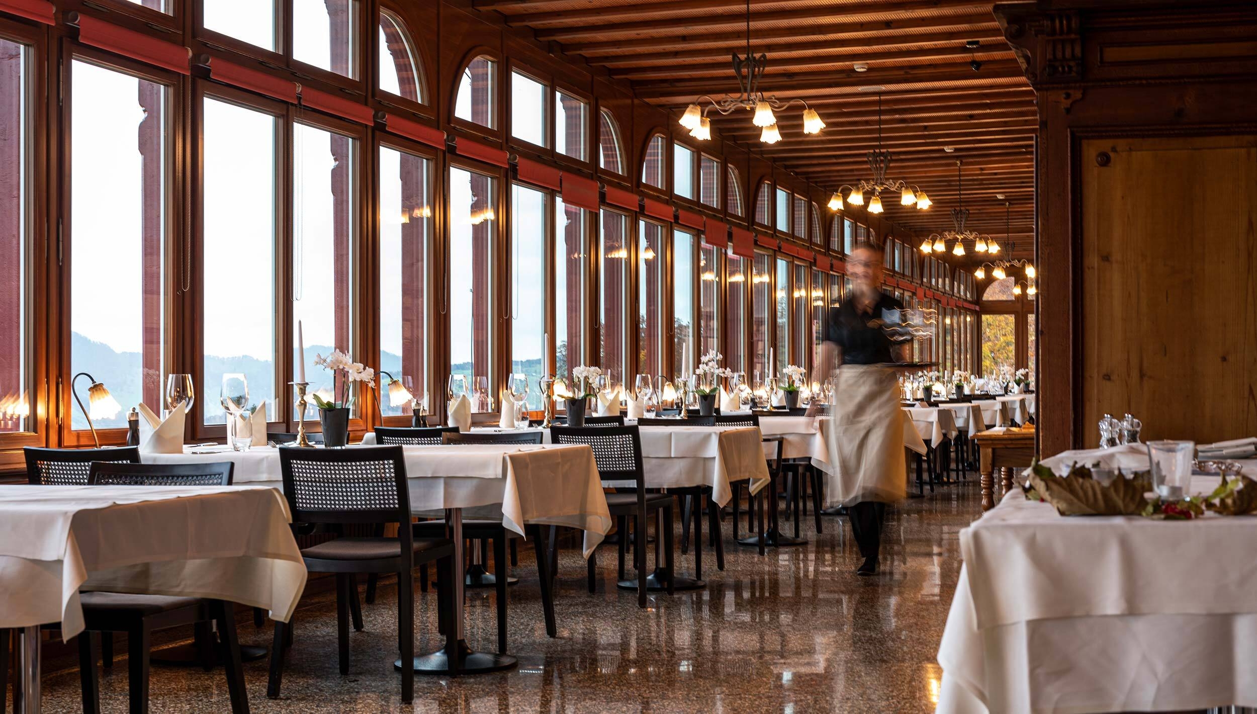 Gastronomie restaurant veranda jugendstil hotel paxmontana 03